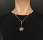 VICTORIAN PEARL STAR PENDANT/BROOCH