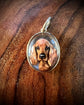 ESSEX CRYSTAL SPANIEL DOG PENDANT