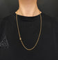 GEORGIAN HIGH CARAT CHAIN