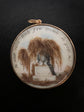 19TH CENTURY FRENCH MOURNING PENDANT