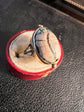 EDWARDIAN HARD STONE SCARAB RING