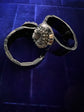 PAIR OF VICTORIAN WHITBY JET BANGLES