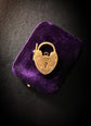 VICTORIAN 18CT GOLD HEART PADLOCK