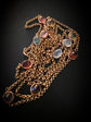 ANTIQUE MULTI GEM CHAIN