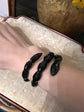VICTORIAN WHITBY JET SNAKE BRACELET