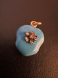 VICTORIAN DIAMOND & ENAMEL LOCKET