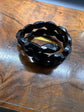VICTORIAN WHITBY JET SNAKE BRACELET