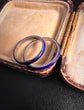 FRENCH BLUE ENAMEL RING